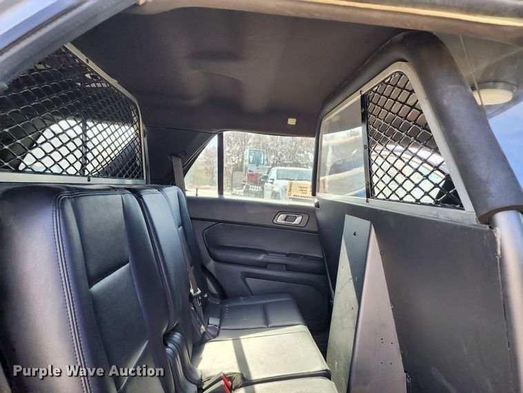 image for item DM4822 2013 Ford Explorer Police Interceptor  SUV