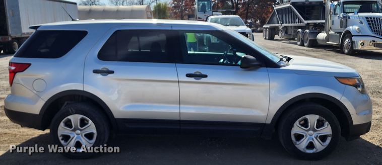 image for item DM4823 2014 Ford Explorer Police Interceptor  SUV