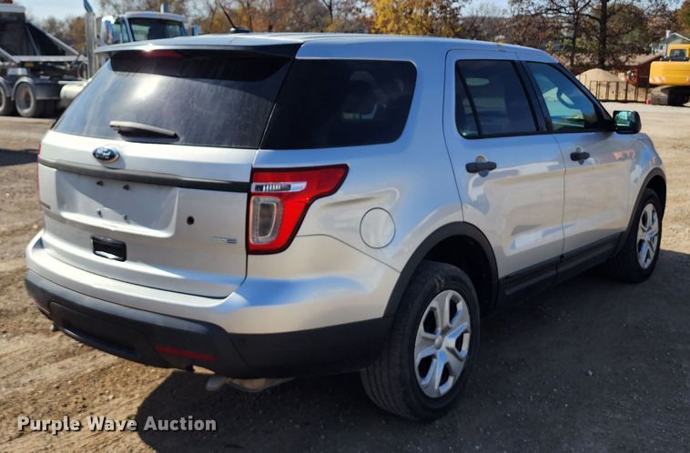 image for item DM4823 2014 Ford Explorer Police Interceptor  SUV