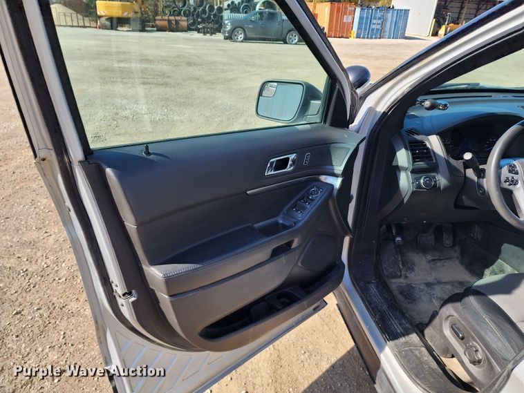 image for item DM4823 2014 Ford Explorer Police Interceptor  SUV