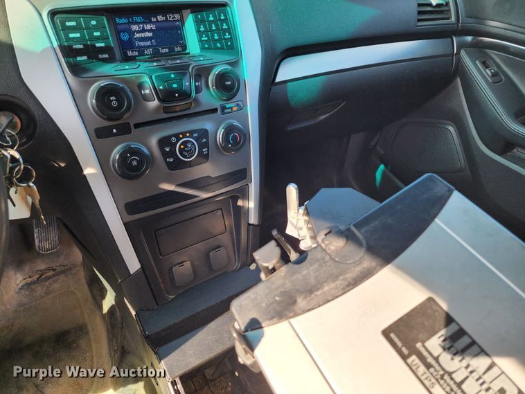 image for item DM4823 2014 Ford Explorer Police Interceptor  SUV