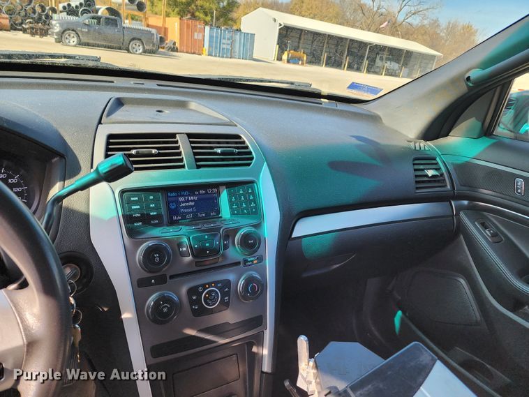 image for item DM4823 2014 Ford Explorer Police Interceptor  SUV