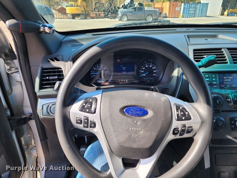 image for item DM4823 2014 Ford Explorer Police Interceptor  SUV