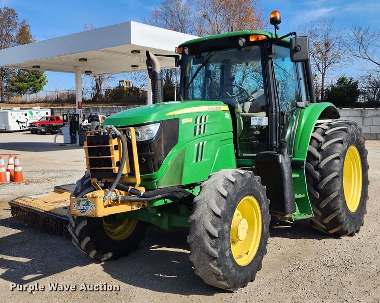 image for item DM4824 2014 John Deere 6125M  MFWD tractor