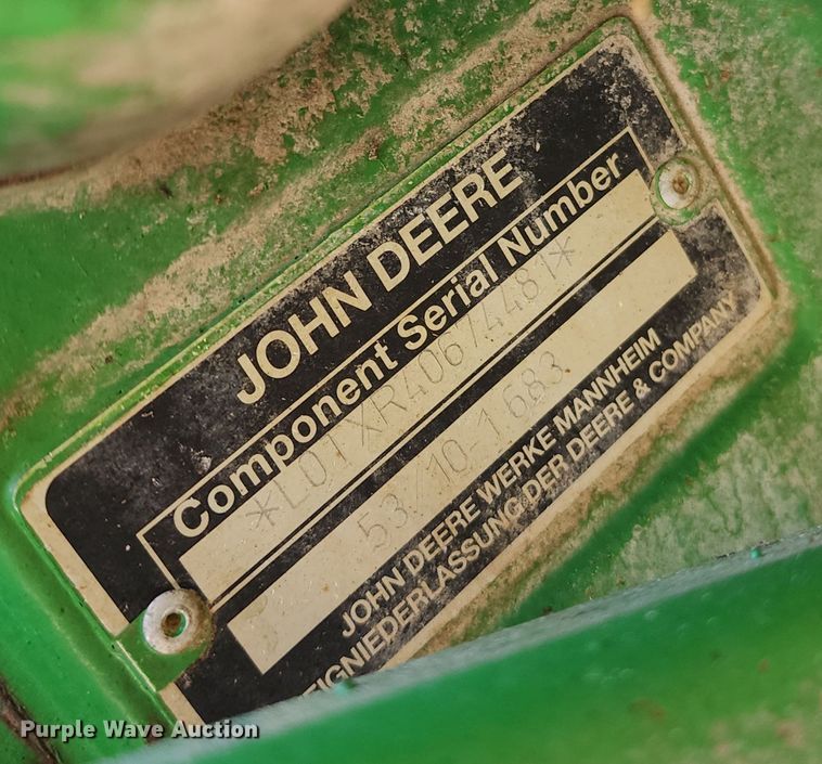 image for item DM4824 2014 John Deere 6125M  MFWD tractor