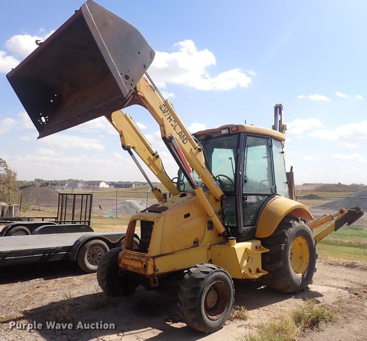image for item DQ3006 New Holland 555E  backhoe