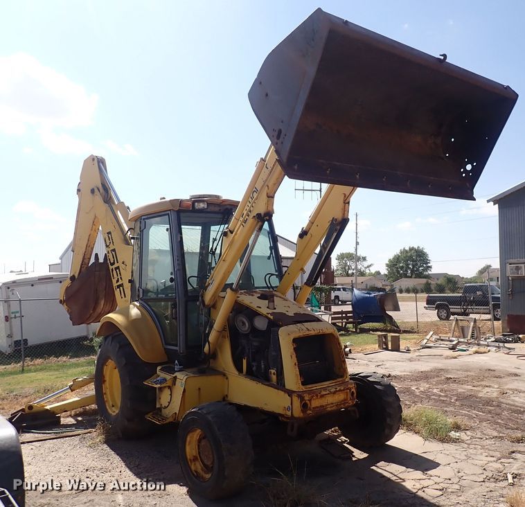 image for item DQ3006 New Holland 555E  backhoe