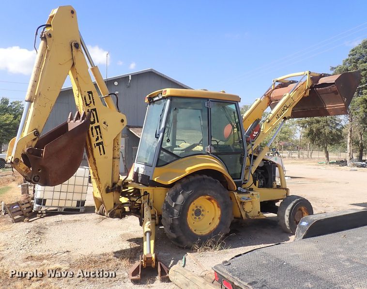 image for item DQ3006 New Holland 555E  backhoe