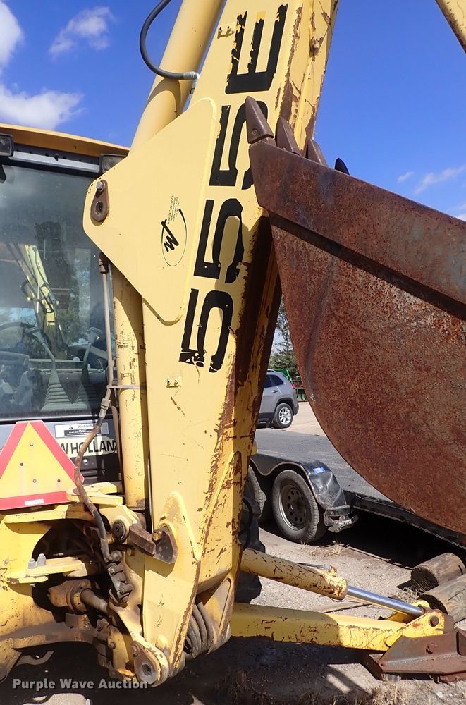 image for item DQ3006 New Holland 555E  backhoe