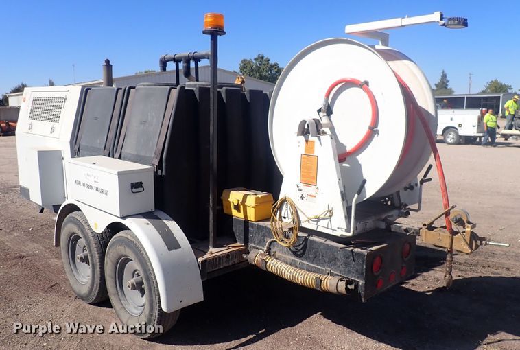 image for item DQ3038 2003 Sewer Equip. Co. of America 747-SP2000  sewer jetter trailer