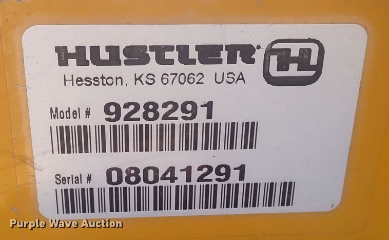 image for item DQ3049 Hustler FastTrak 928291  ZTR lawn mower