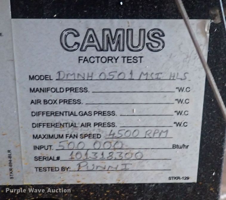 image for item DQ3051 (2) Camus boilers