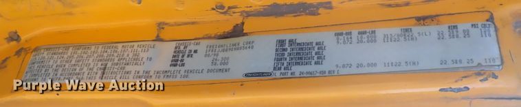 image for item DQ3055 1999 Freightliner FL80  dump truck