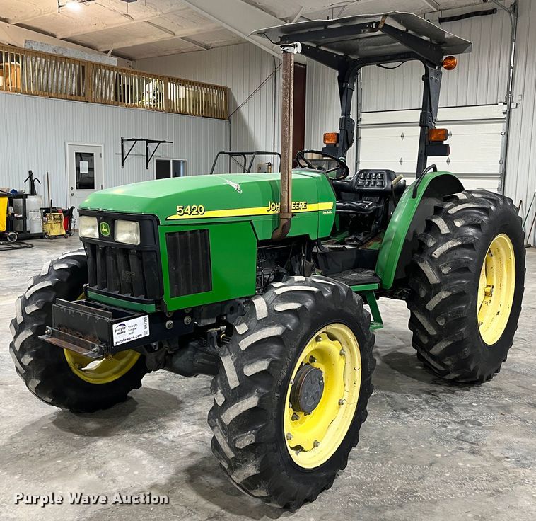 image for item DR7290 2002 John Deere 5420  tractor