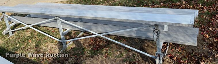 image for item DR7310 (3) aluminum bleachers