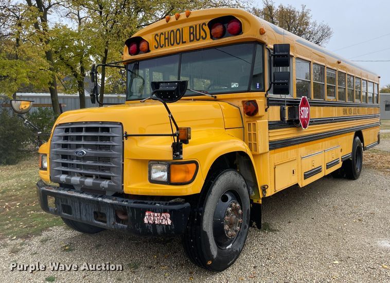image for item JD9201 1998 Ford Blue Bird  school bus