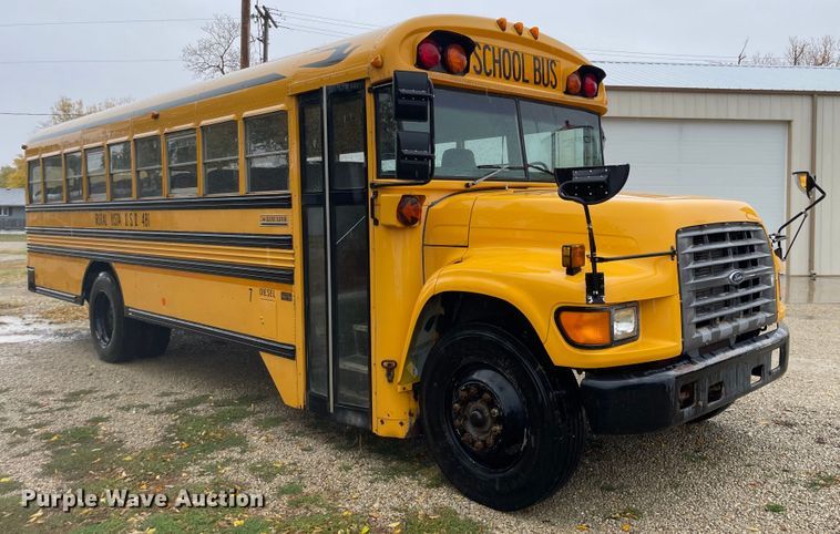 image for item JD9201 1998 Ford Blue Bird  school bus