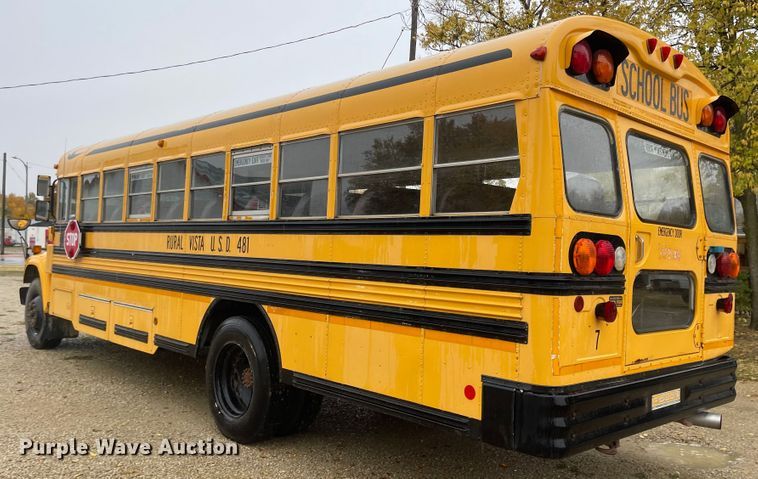 image for item JD9201 1998 Ford Blue Bird  school bus