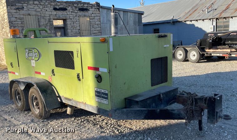 image for item JD9206 F.E. Myers RamJet  sewer jetter trailer