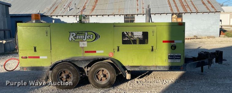 image for item JD9206 F.E. Myers RamJet  sewer jetter trailer