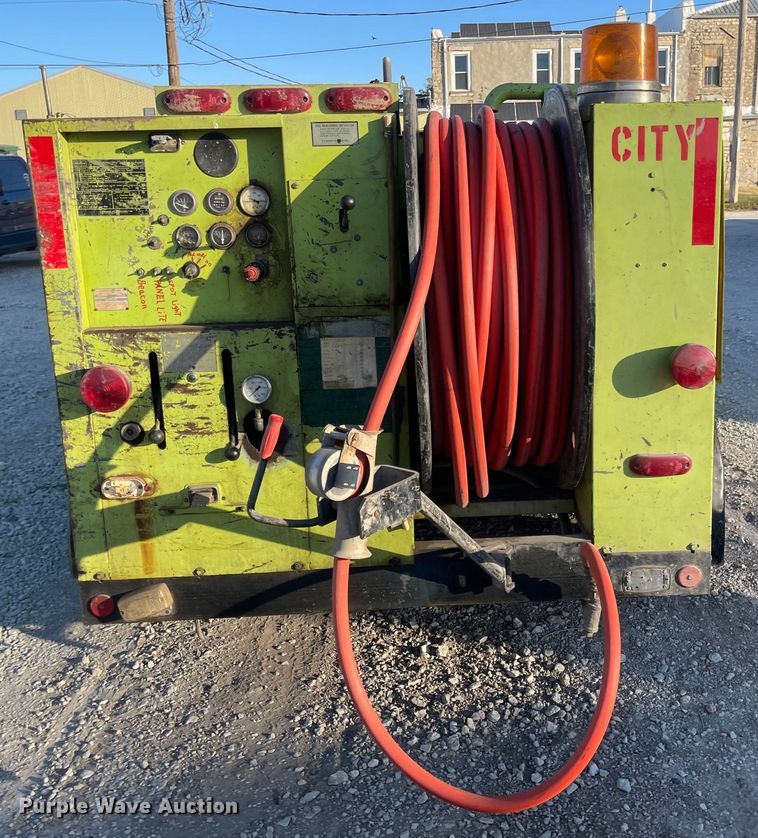 image for item JD9206 F.E. Myers RamJet  sewer jetter trailer