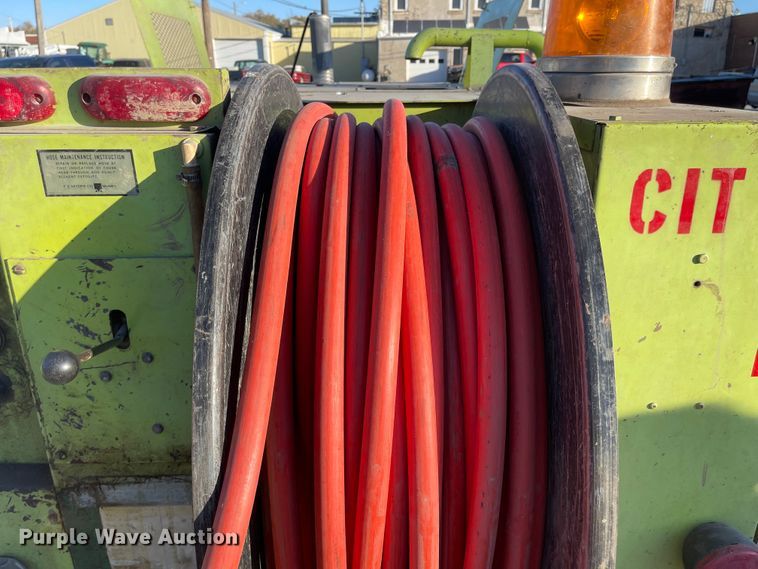 image for item JD9206 F.E. Myers RamJet  sewer jetter trailer