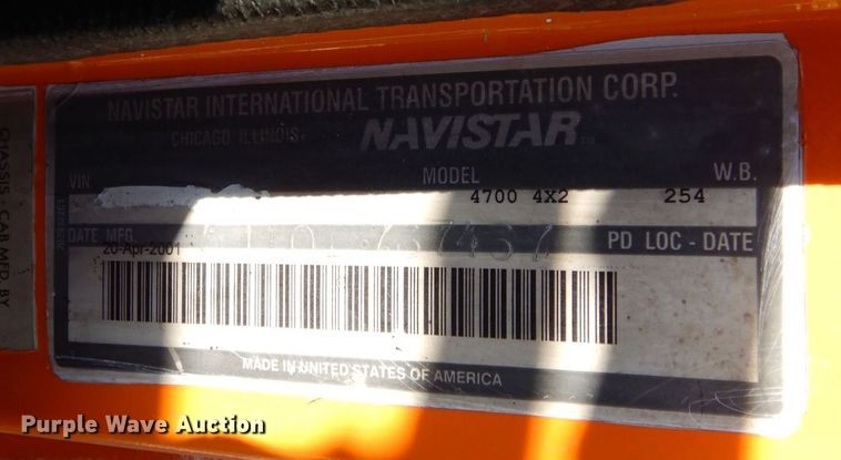 image for item JL9845 1988 International S1954  dump truck