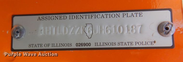 image for item JL9845 1988 International S1954  dump truck