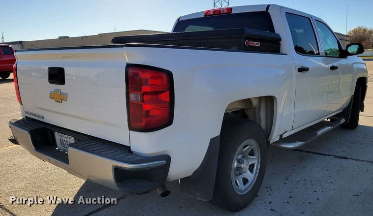 image for item JY9982 2016 Chevrolet Silverado 1500  Crew Cab pickup truck