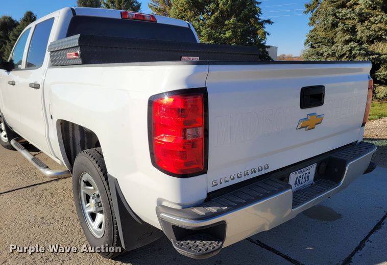 image for item JY9982 2016 Chevrolet Silverado 1500  Crew Cab pickup truck