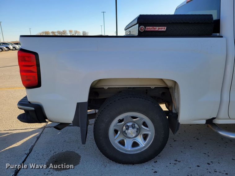 image for item JY9982 2016 Chevrolet Silverado 1500  Crew Cab pickup truck