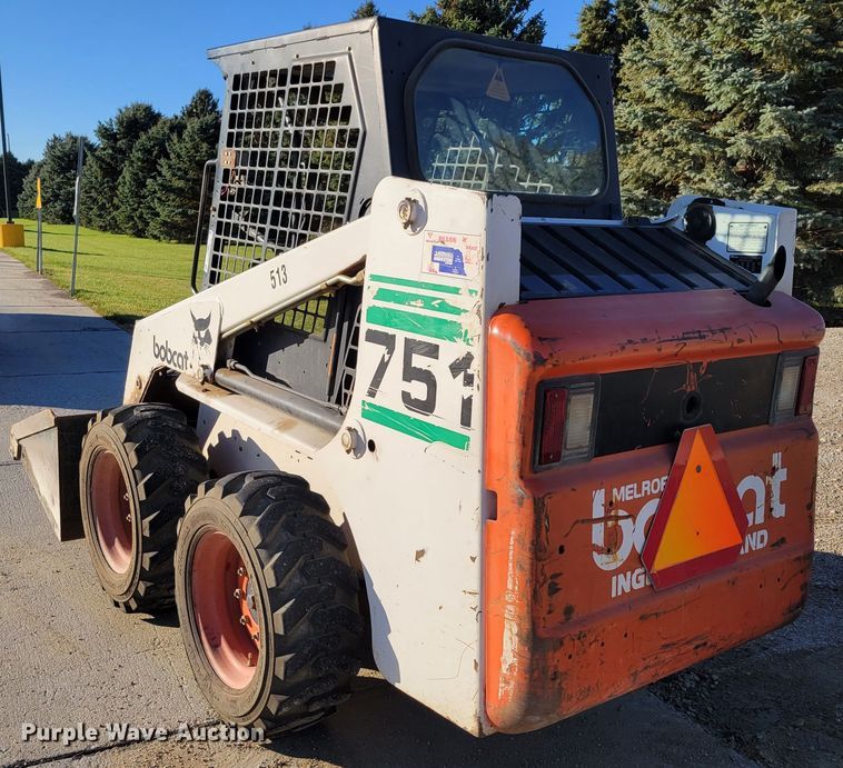 image for item JY9983 1998 Bobcat 751  skid steer loader