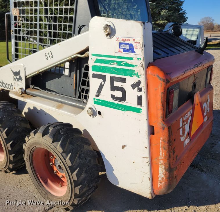 image for item JY9983 1998 Bobcat 751  skid steer loader