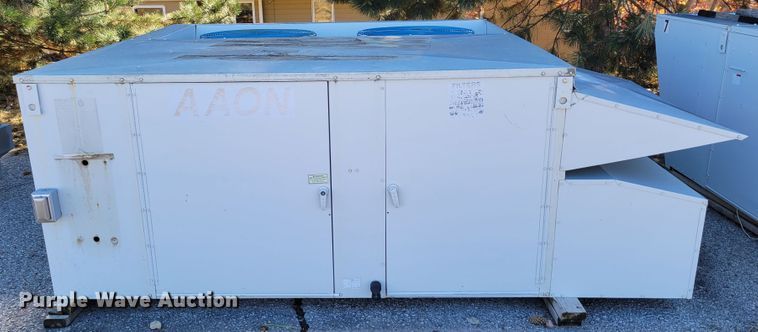 image for item JZ9005 (2) AAON Inc AC units