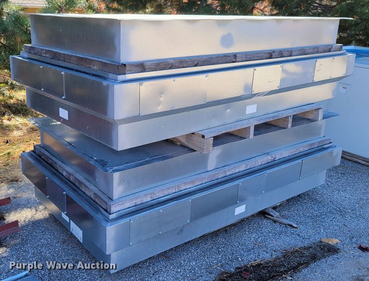 image for item JZ9005 (2) AAON Inc AC units