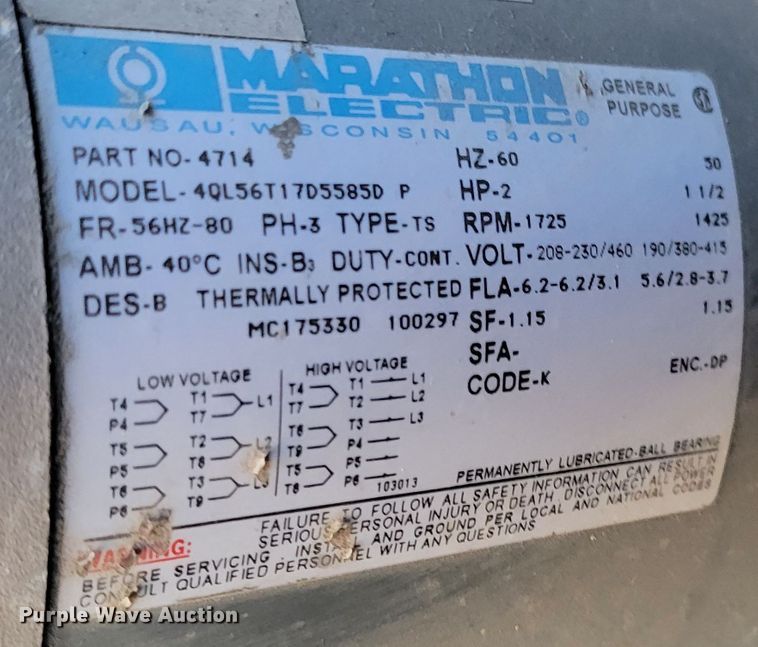 image for item JZ9005 (2) AAON Inc AC units