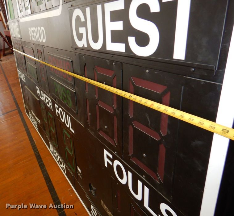 image for item JZ9014 (2) Daktronics Inc. scoreboards