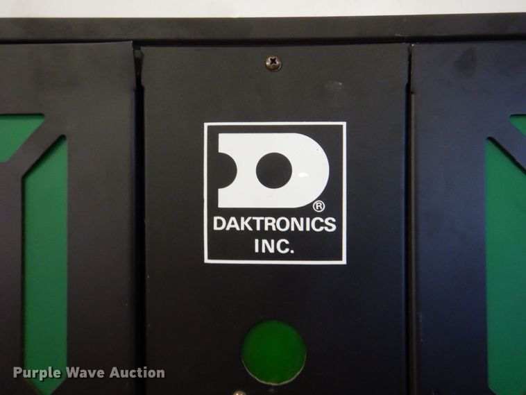 image for item JZ9014 (2) Daktronics Inc. scoreboards