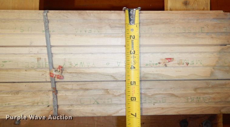 image for item JZ9016 (4) 8'L bundles of hardwood flooring