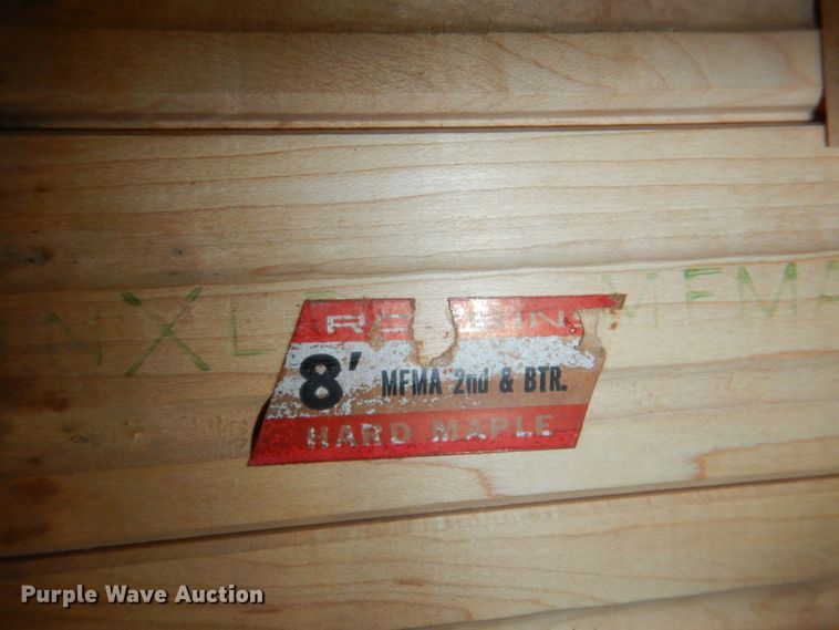 image for item JZ9016 (4) 8'L bundles of hardwood flooring