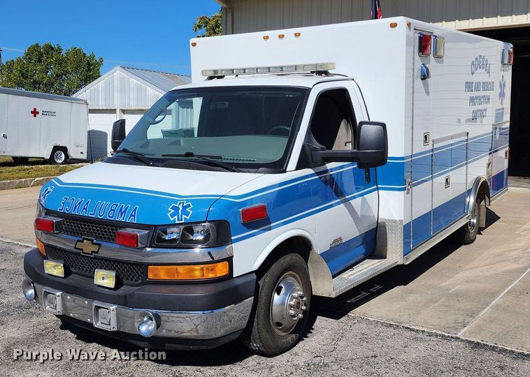 image for item KH9194 2012 Chevrolet Express G4500  ambulance