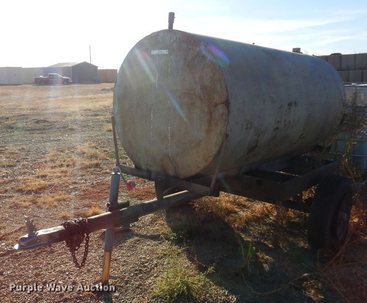 image for item KJ9156 Shop built  tank trailer