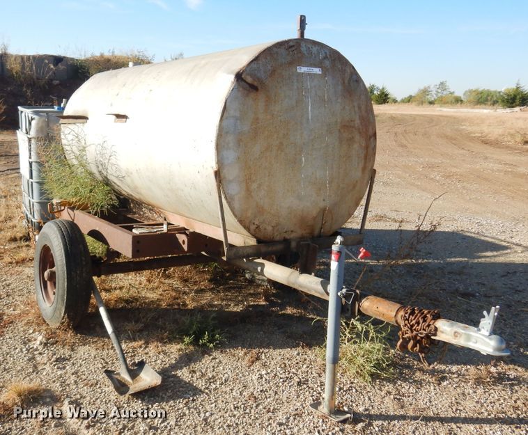 image for item KJ9156 Shop built  tank trailer