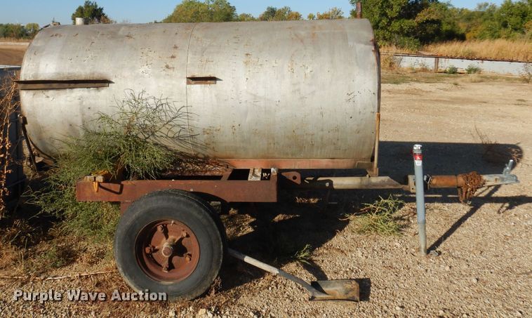 image for item KJ9156 Shop built  tank trailer