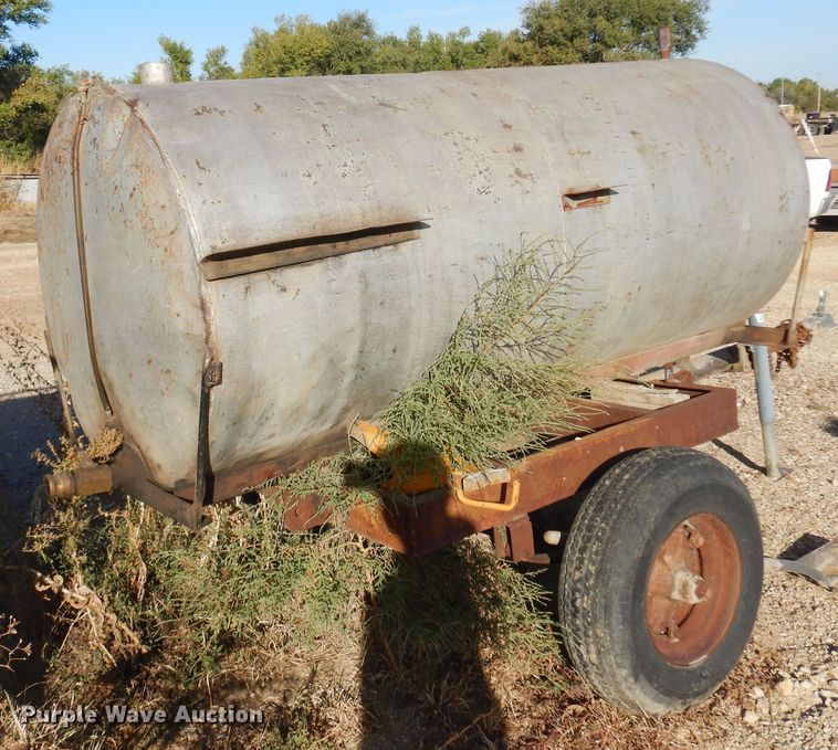 image for item KJ9156 Shop built  tank trailer
