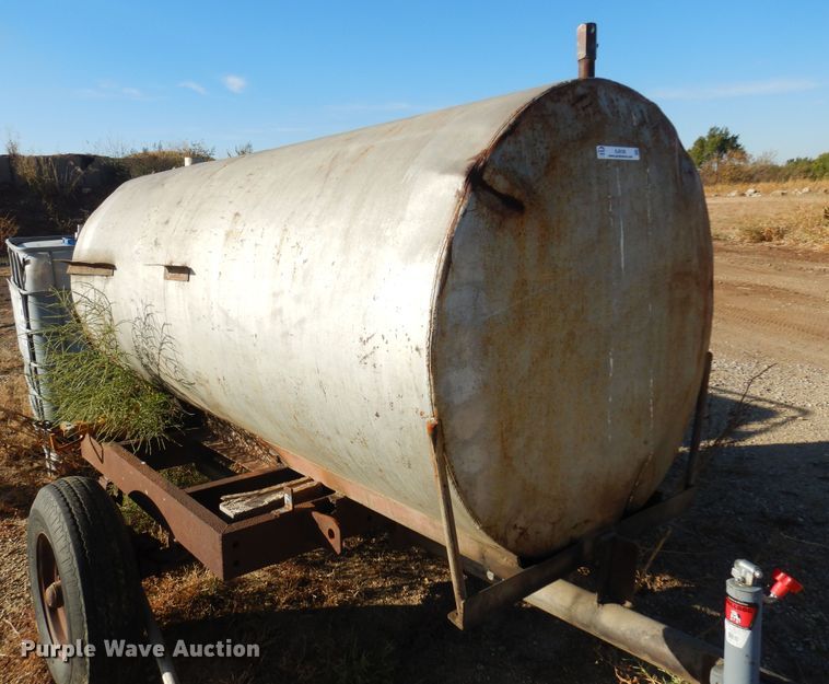 image for item KJ9156 Shop built  tank trailer