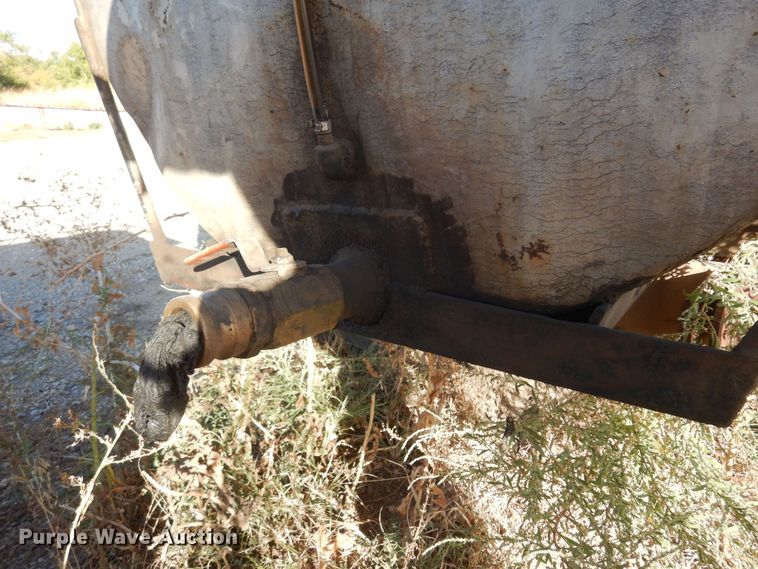 image for item KJ9156 Shop built  tank trailer