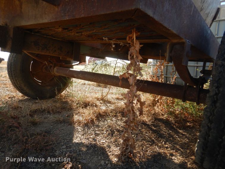 image for item KJ9156 Shop built  tank trailer