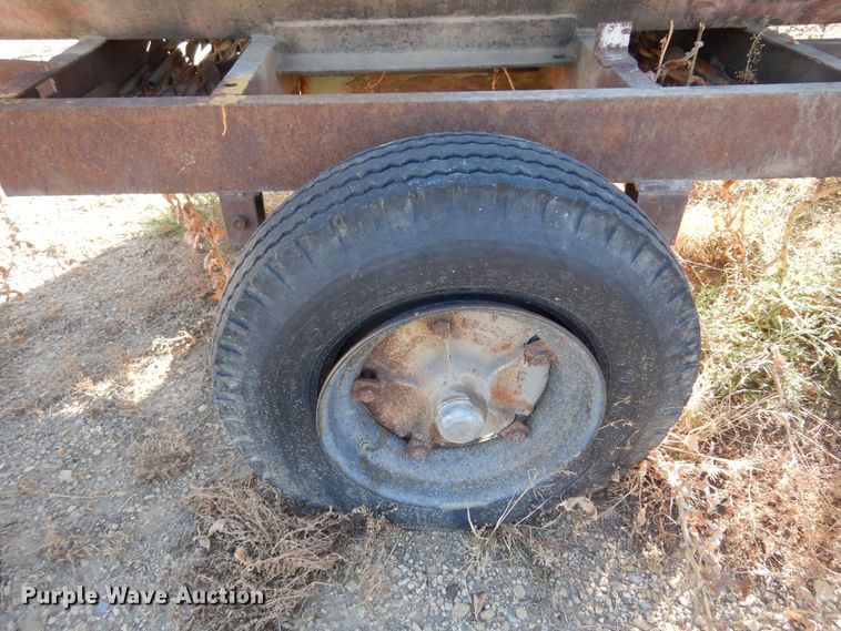 image for item KJ9156 Shop built  tank trailer