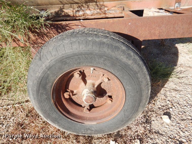 image for item KJ9156 Shop built  tank trailer